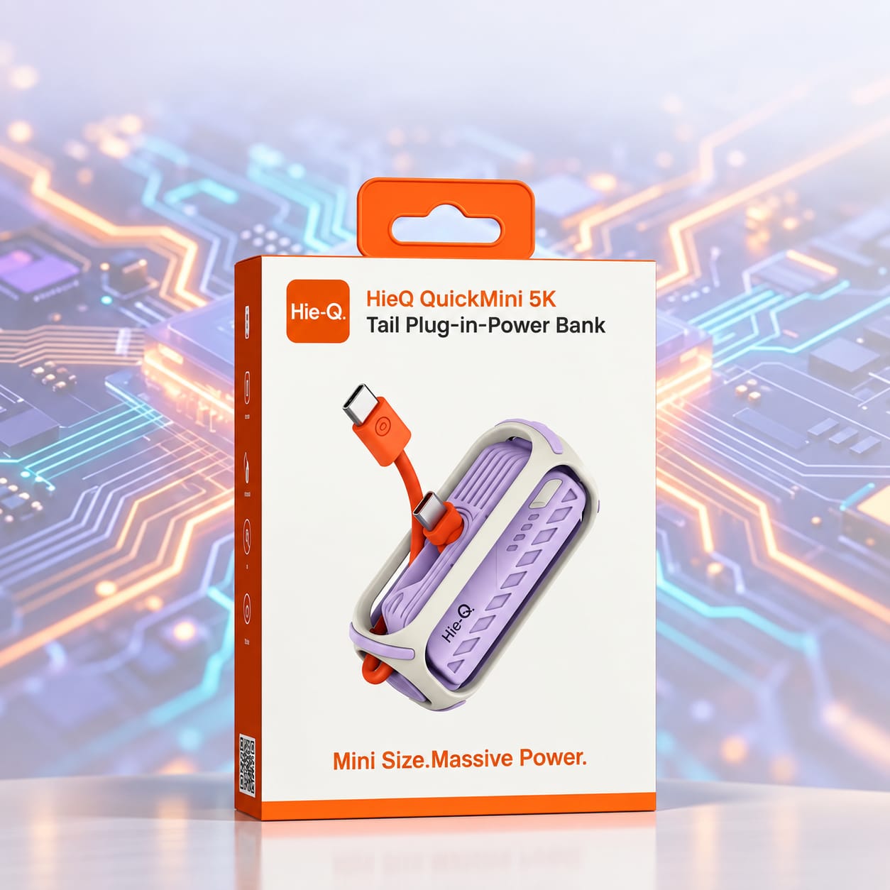 شاحن HieQ QuickMini 5K المحمول - الصورة 2