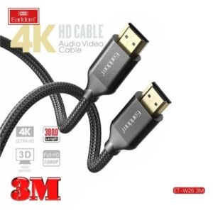 كابل HDMI من علامة Earldom 4K